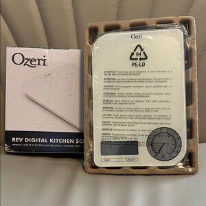 Ozeri Digital Kitchen Scale Meal Prep